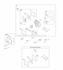 Cylinder Head Gasket Set-Valves Valves Diagram and Parts List for 122Q02-0135-B1  Briggs and Stratton Engine